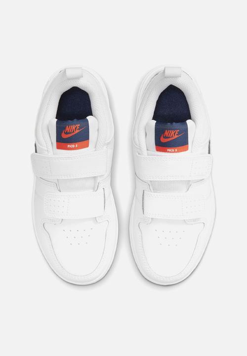 Nike - Nike pico 5 - white/midnight navy/orange