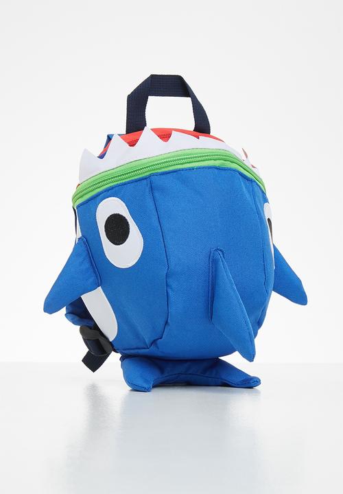 Pop Candy - Boys shark backpack - blue