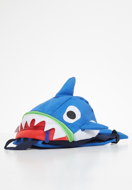 Pop Candy - Boys shark backpack - blue