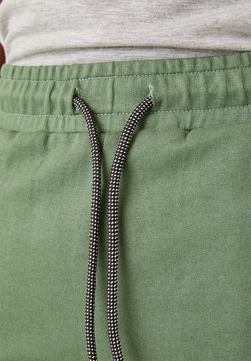 Flyersunion - Utility knit short - olive
