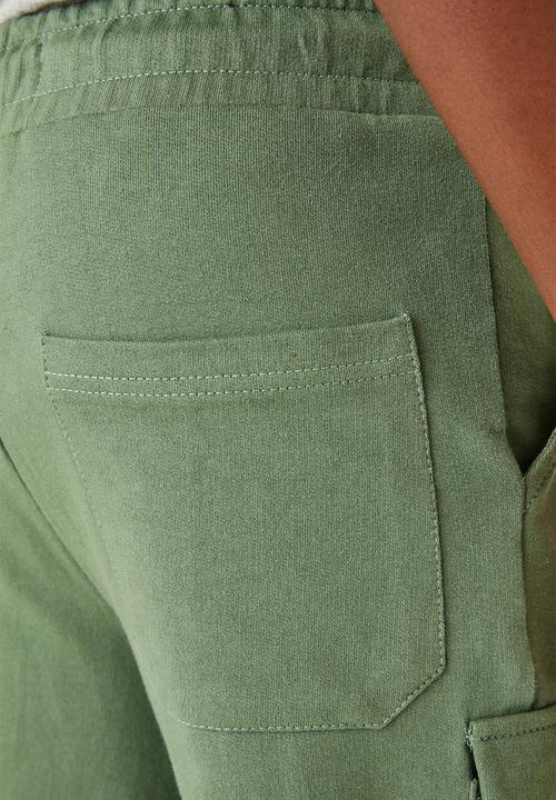 Flyersunion - Utility knit short - olive