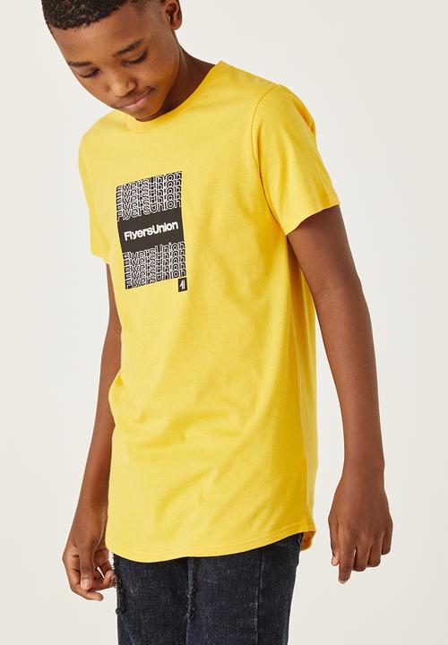 Flyersunion - Logo tee - gold