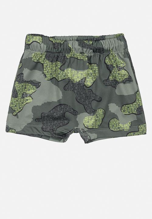 Quimby - Boys swimming tee & shorts set - green