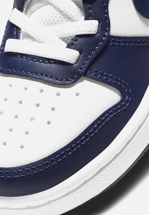Nike - Nike court borough low 2 (psv) - white/blvoid