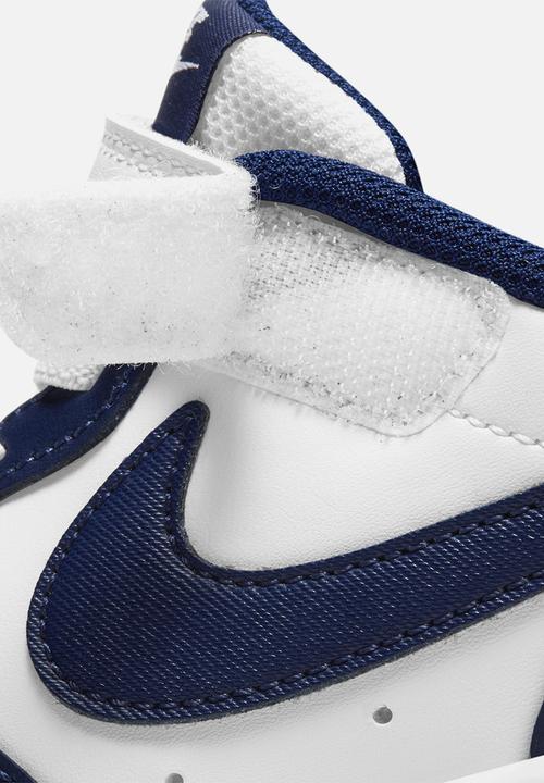 Nike - Nike court borough low 2 (psv) - white/blvoid