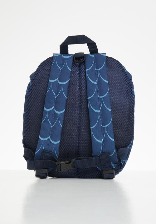 Pop Candy - Boys dino bag - navy & yellow