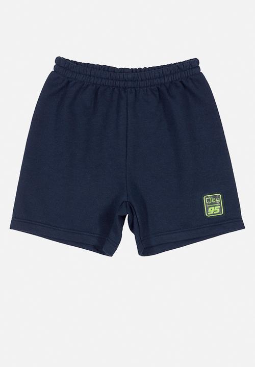 Quimby - Boys camo tee & shorts set - green & navy