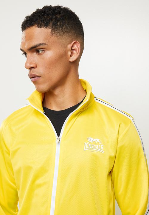 Lonsdale - Angels entry tracksuit - yellow & white 