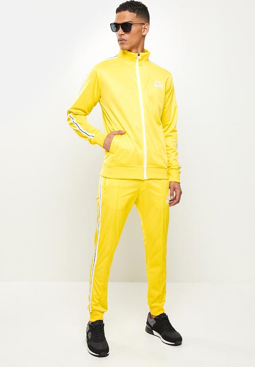 Lonsdale - Angels entry tracksuit - yellow & white 