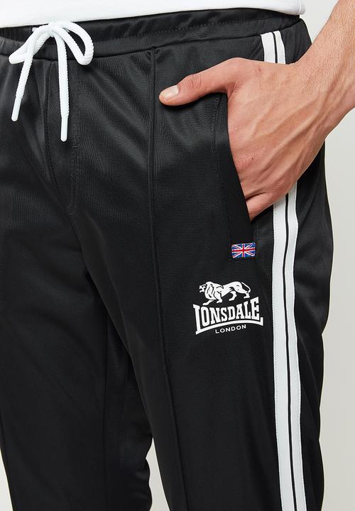 Lonsdale - Angels entry tracksuit - black & white 
