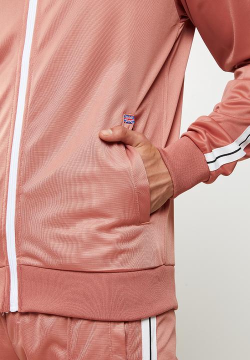 Lonsdale - Angels entry tracksuit - pink & white 