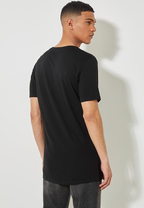 Superbalist - 2 Pack dean vee neck tee - black 