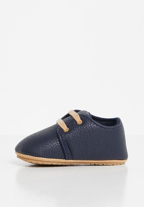 Pop Candy - Baby boys slip on sneakers - navy