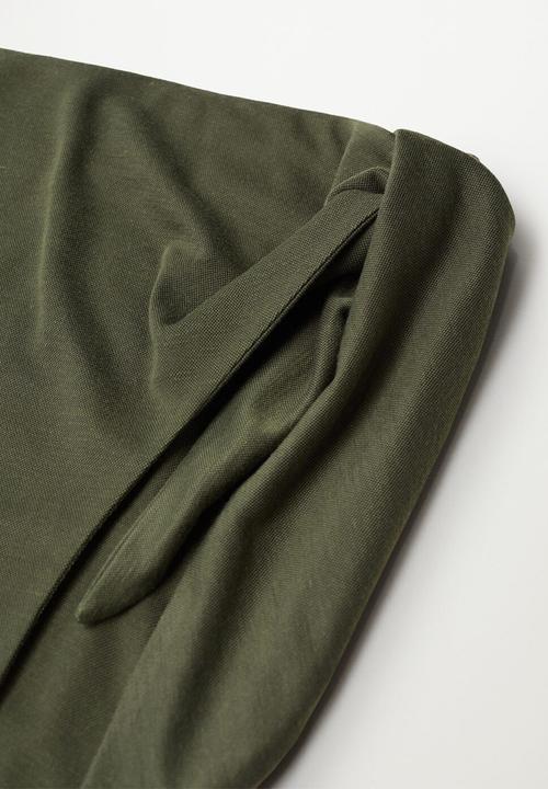 MANGO - Skirt liria - khaki