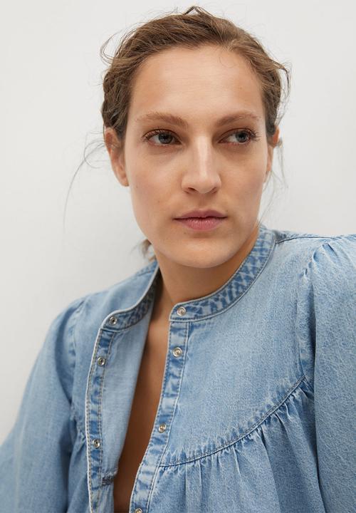 MANGO - Shirt paris - blue