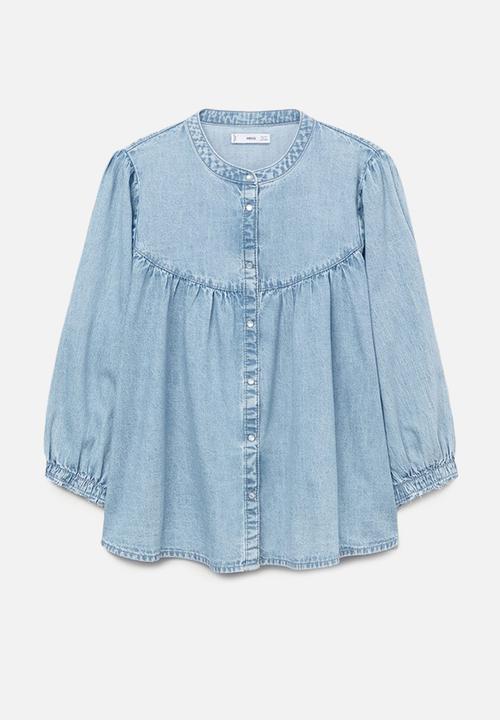 MANGO - Shirt paris - blue