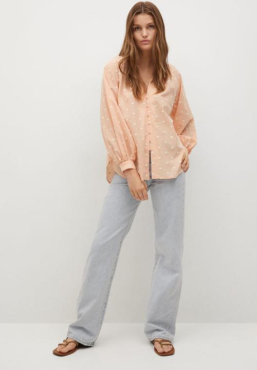 MANGO - Blouse topu - orange