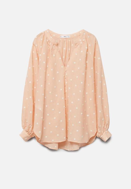 MANGO - Blouse topu - orange