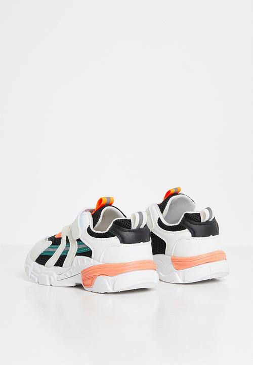 Pop Candy - Boys chunky velcro strap sneaker - multi 