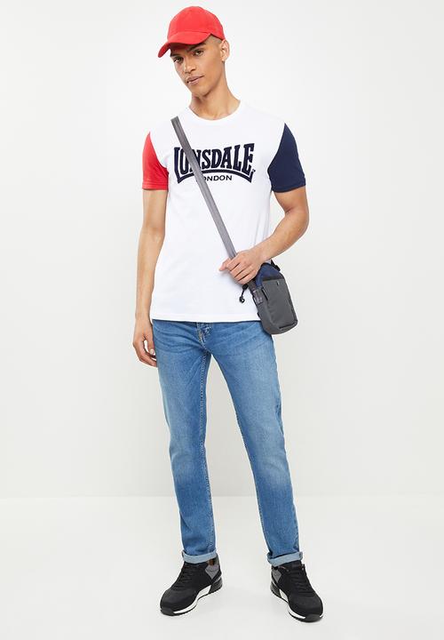 Lonsdale - Flock crew neck tee - multi 