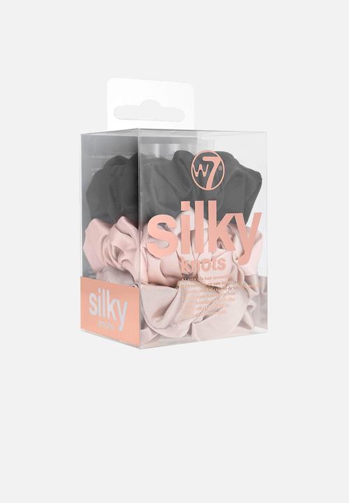 W7 Cosmetics - Silky Knots Hair Scrunchies 3 Pack - Blush Collection