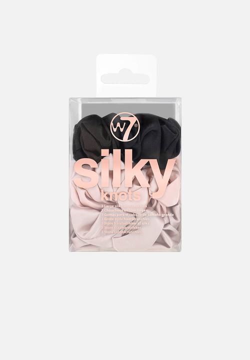 W7 Cosmetics - Silky Knots Hair Scrunchies 3 Pack - Blush Collection