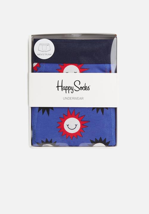 Happy Socks - Sunny smile trunk - blue