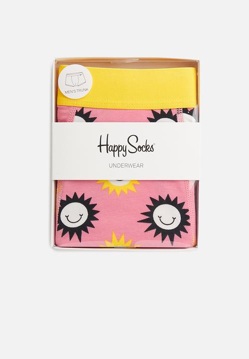 Happy Socks - Sunny smile trunk - pink