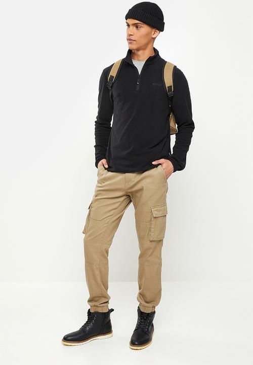 Hi-Tec - Tech 1/4 zip - black