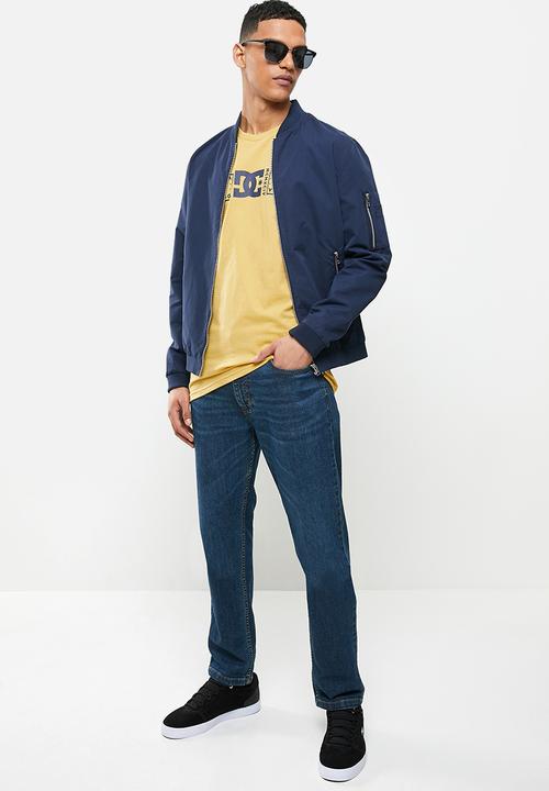 DC - Outline tee - rattan yellow