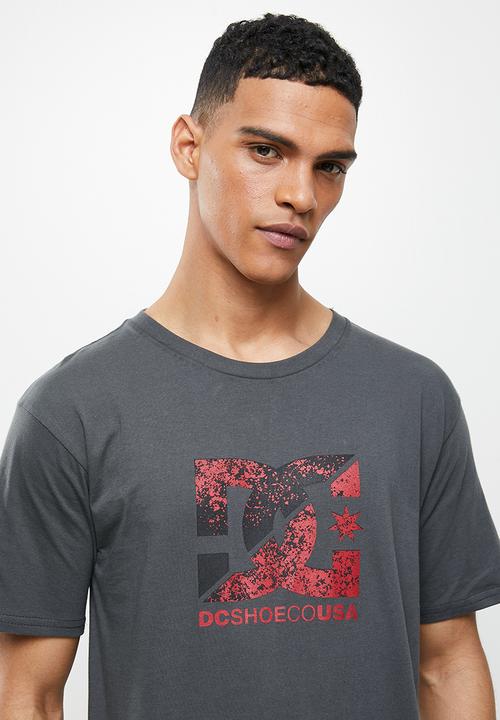 DC - Splatter tee - charcoal