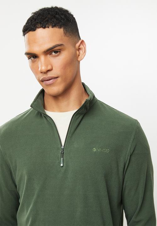 Hi-Tec - Tech 1/4 zip - climbing ivy