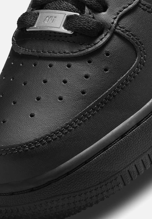 Nike - Air force 1 mid le (gs) - black/black