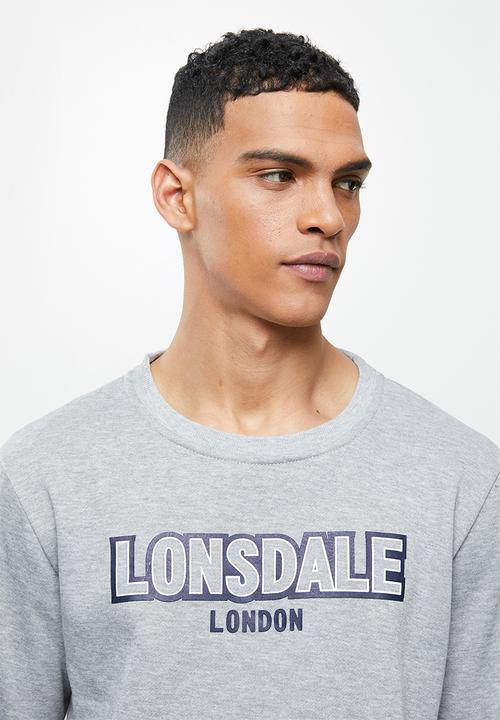 Lonsdale - Fleece sweater - grey
