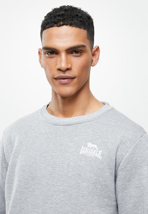 Lonsdale - Basic crew sweater - grey