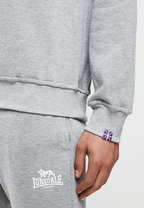 Lonsdale - Basic crew sweater - grey
