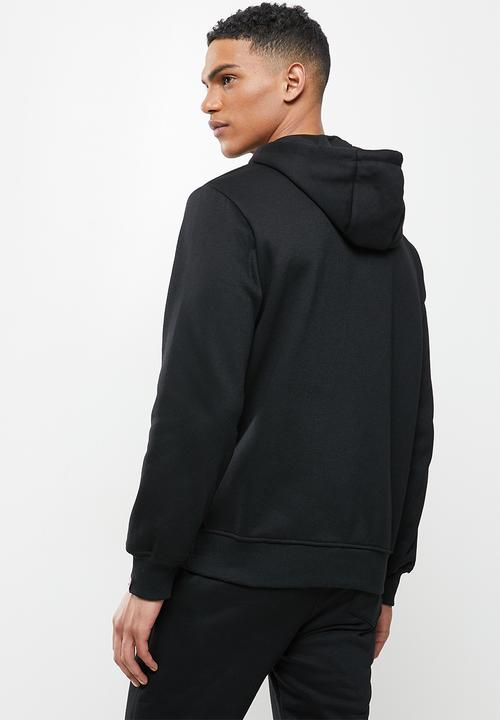 Lonsdale - Fleece hoodie sweater - black