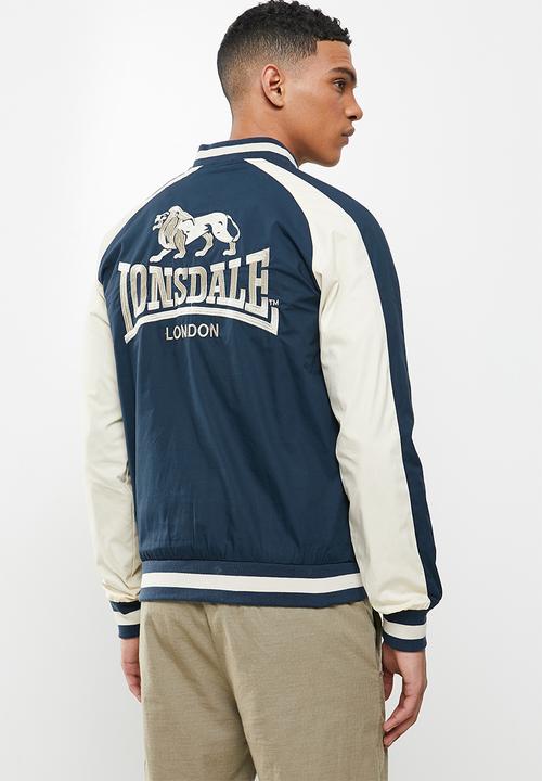 Lonsdale - Colour block jacket - navy & cream