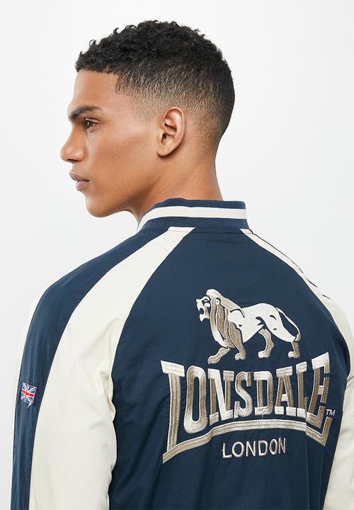 Lonsdale - Colour block jacket - navy & cream