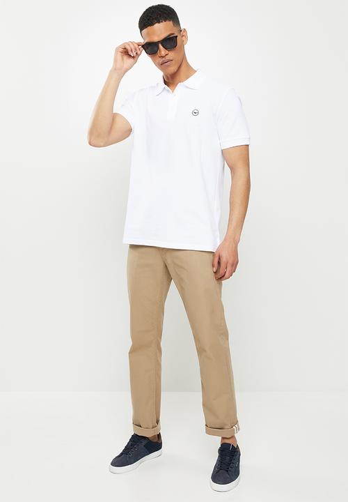 Hi-Tec - Pique polo - white