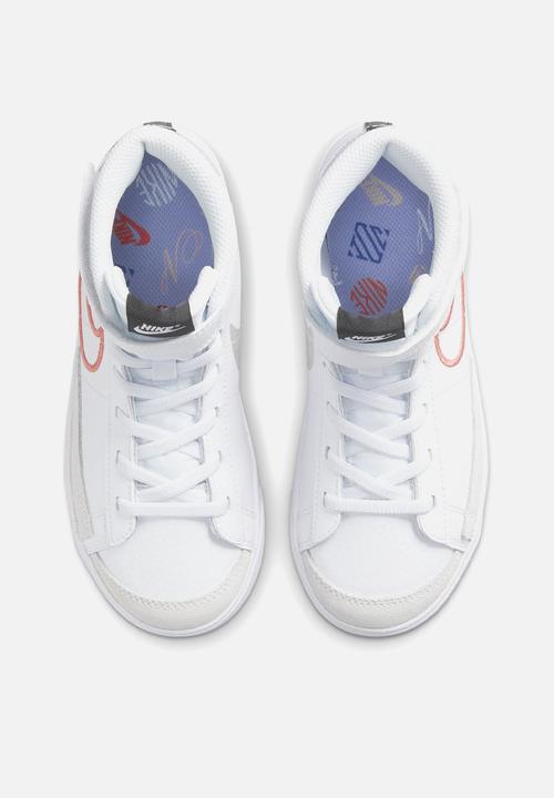 Nike - Nike blazer mid '77 se - white/magic ember/purple pulse