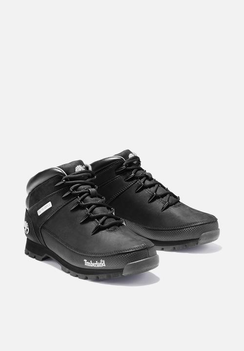 Timberland - Euro sprint mid hiker - black nubuck