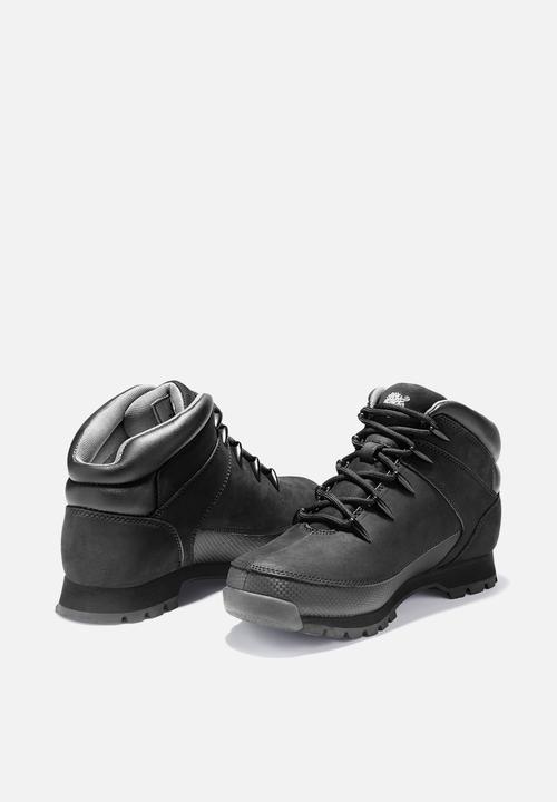 Timberland - Euro sprint mid hiker - black nubuck