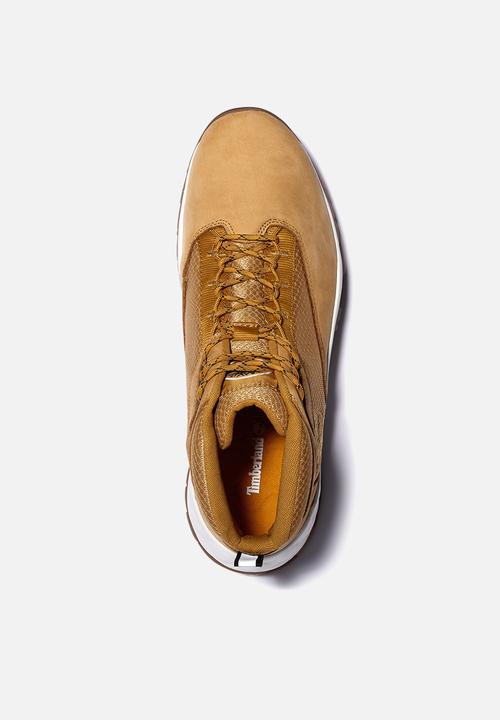 Timberland - Solar wave mid - wheat nubuck fabric and leather