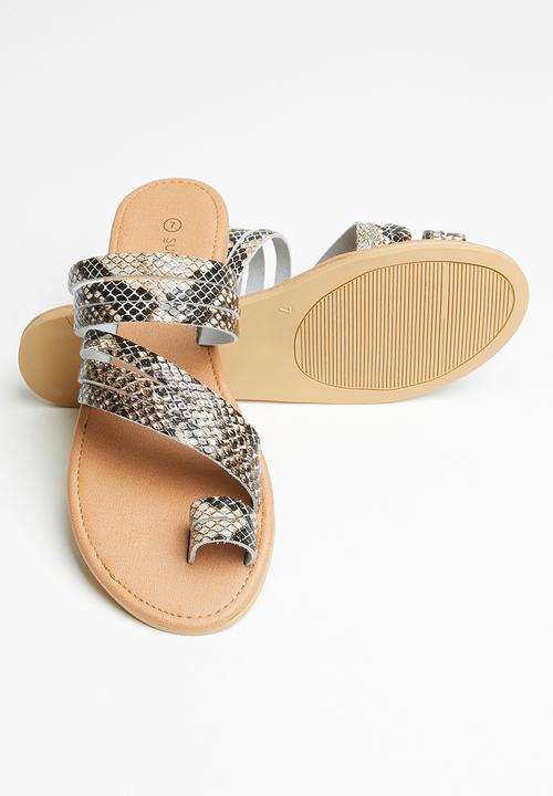 Superbalist - Gulian leather sandal - snake