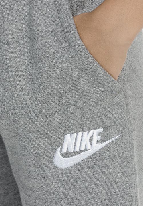 Nike - B nsw club flc jogger pant - carb h/white