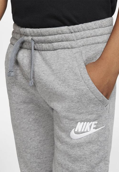 Nike - B nsw club flc jogger pant - carb h/white