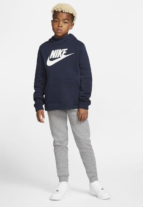 Nike - B nsw club flc jogger pant - carb h/white