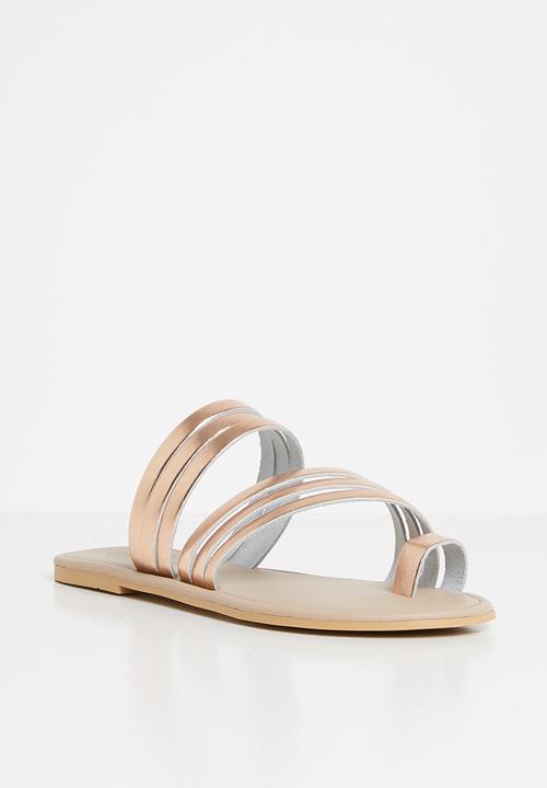 Superbalist - Gulian leather sandal - rose gold