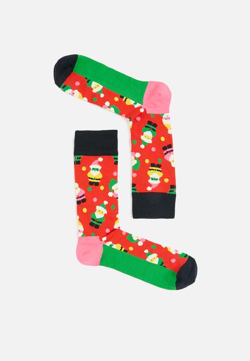 Happy Socks - 3-Pack holiday socks gift set - multi